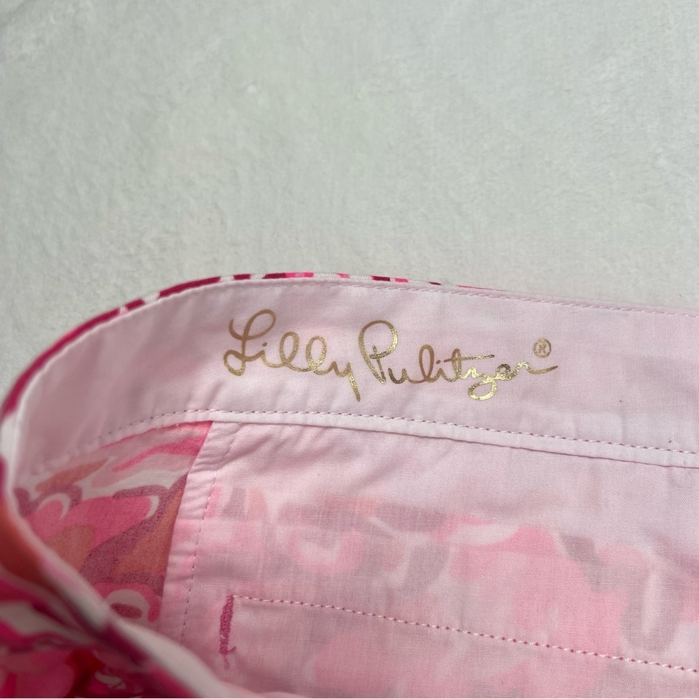 Lilly Pulitzer Buttercup‎ Scalloped Floral Shorts Size 6 - Picture 5 of 7